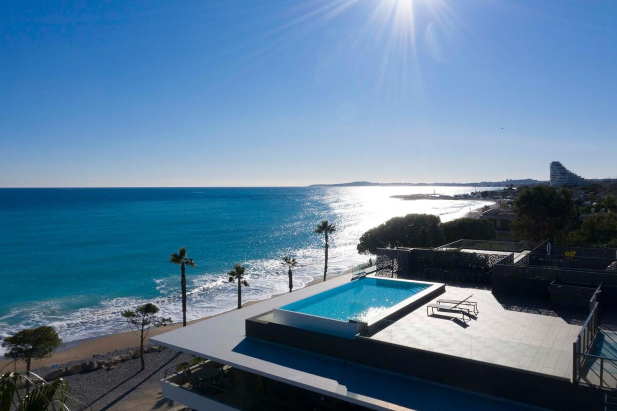 Apartamento 06Ah - Superb Waterfront T2 - Swimming Pool Villeneuve-Loubet Exterior foto