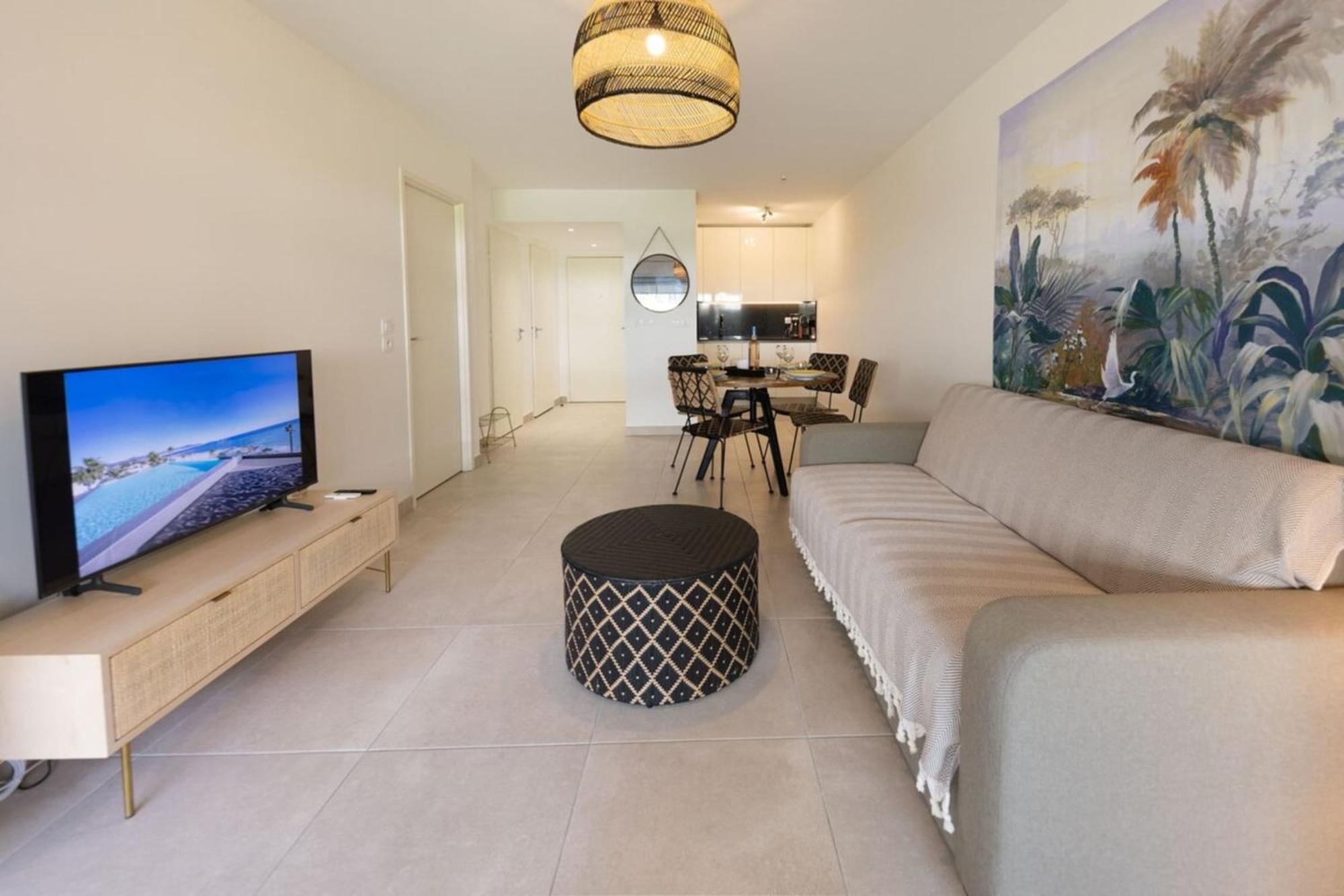 Apartamento 06Ah - Superb Waterfront T2 - Swimming Pool Villeneuve-Loubet Exterior foto