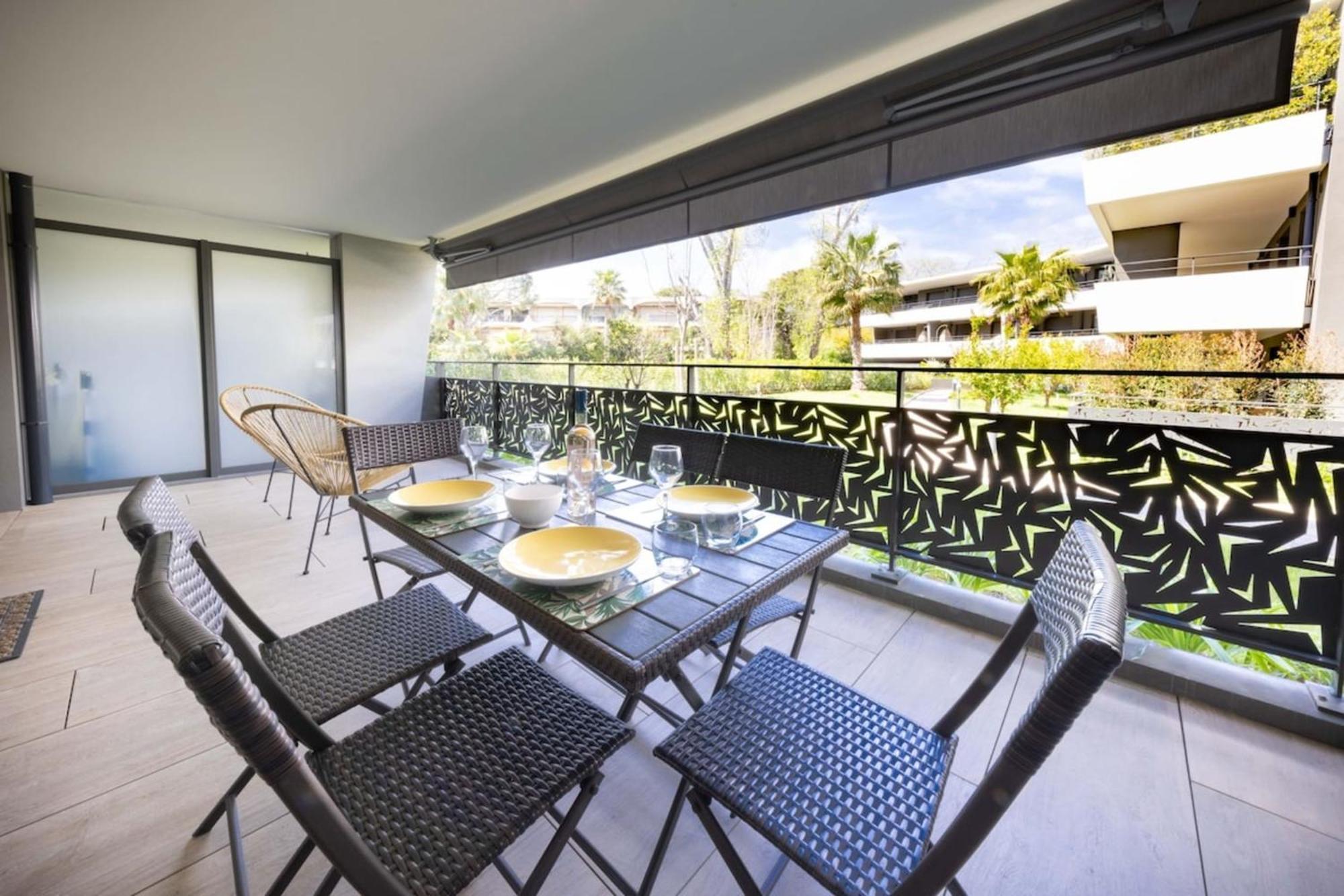 Apartamento 06Ah - Superb Waterfront T2 - Swimming Pool Villeneuve-Loubet Exterior foto